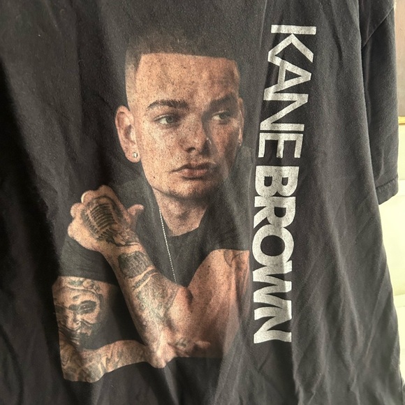 Kane Brown Black Graphic Tour T-Shirt Unisex XL - Picture 3 of 11
